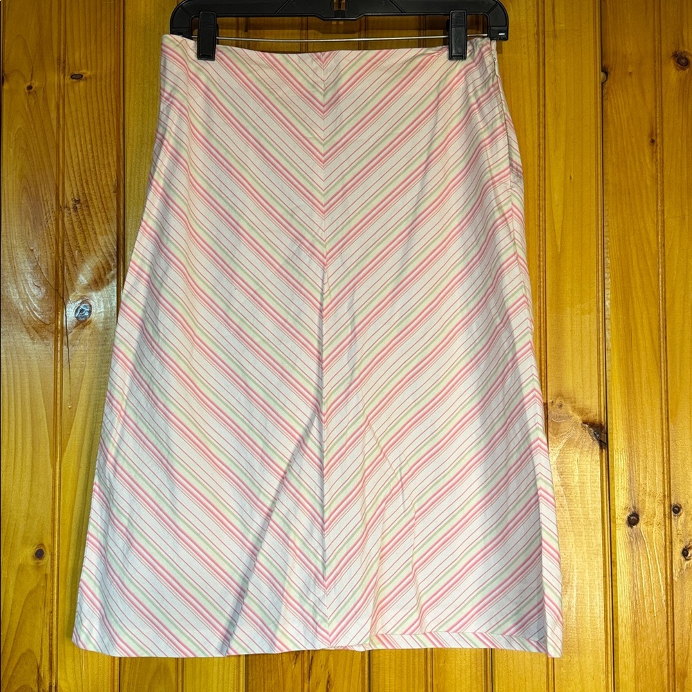 Zara A Line Skirt With Perfect Spring Colors